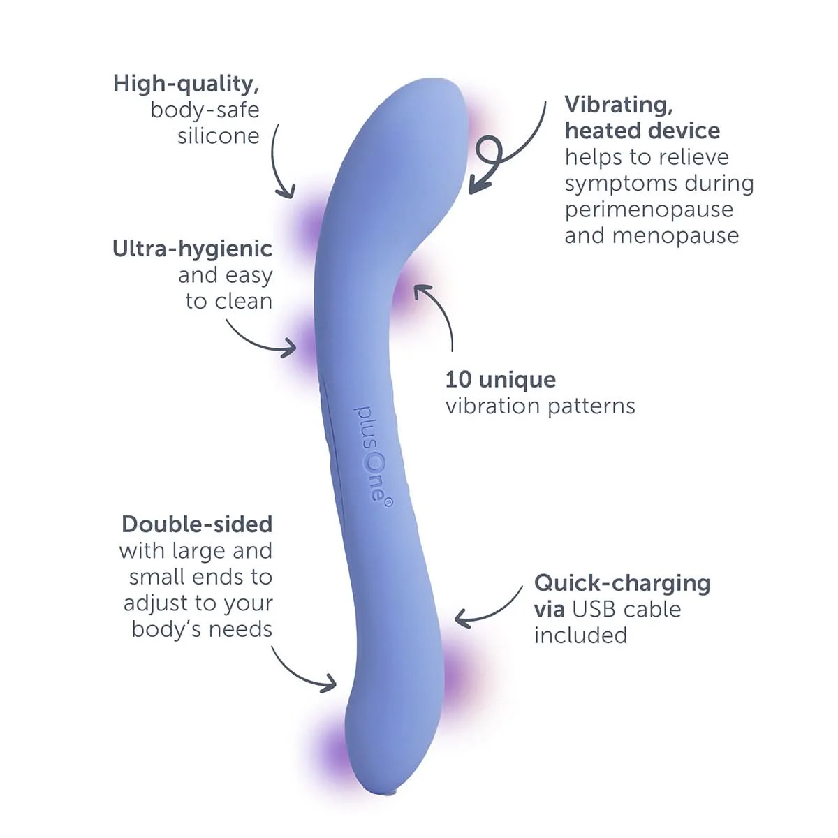 plusOne® menopause massager - Image 5