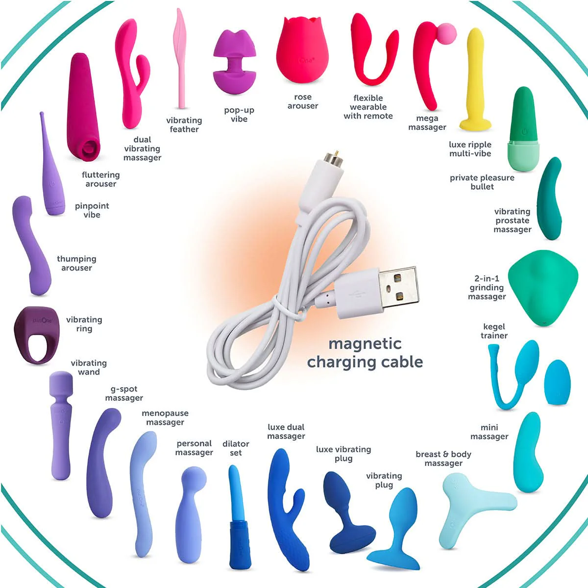 plusOne® magnetic charging cable (2 pack) - Image 3