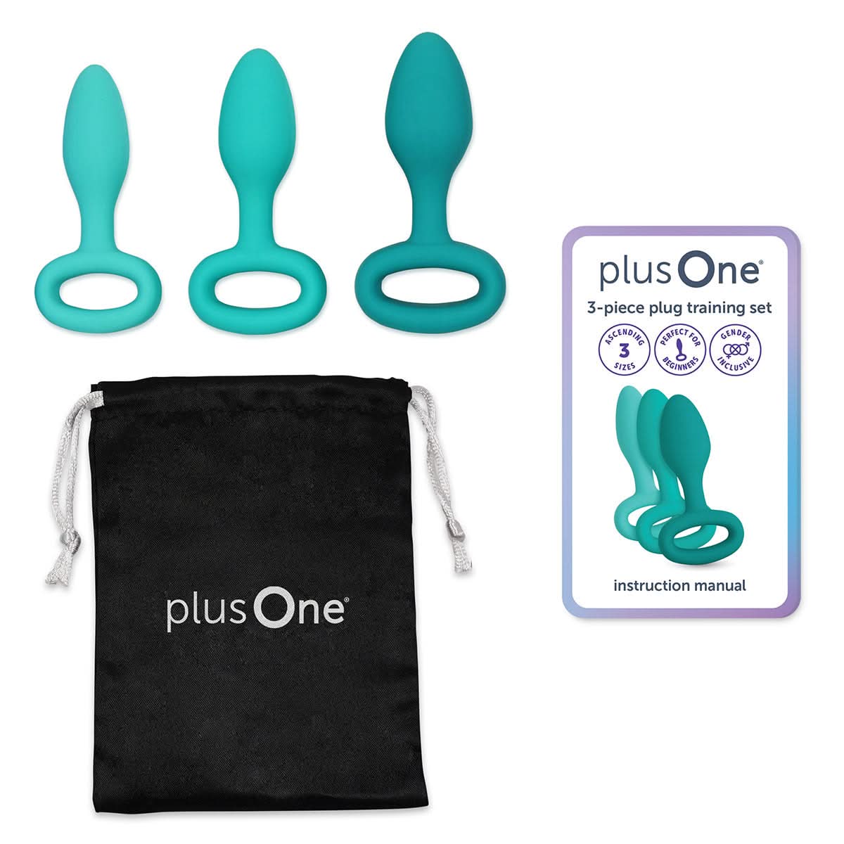 plusOne® 3-piece plug training set - Image 3