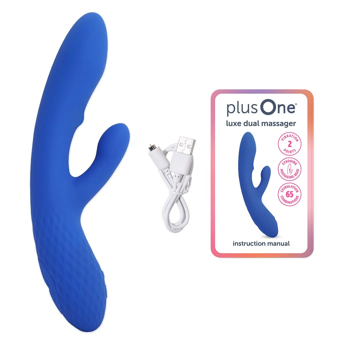 plusOne® luxe dual massager - Image 4