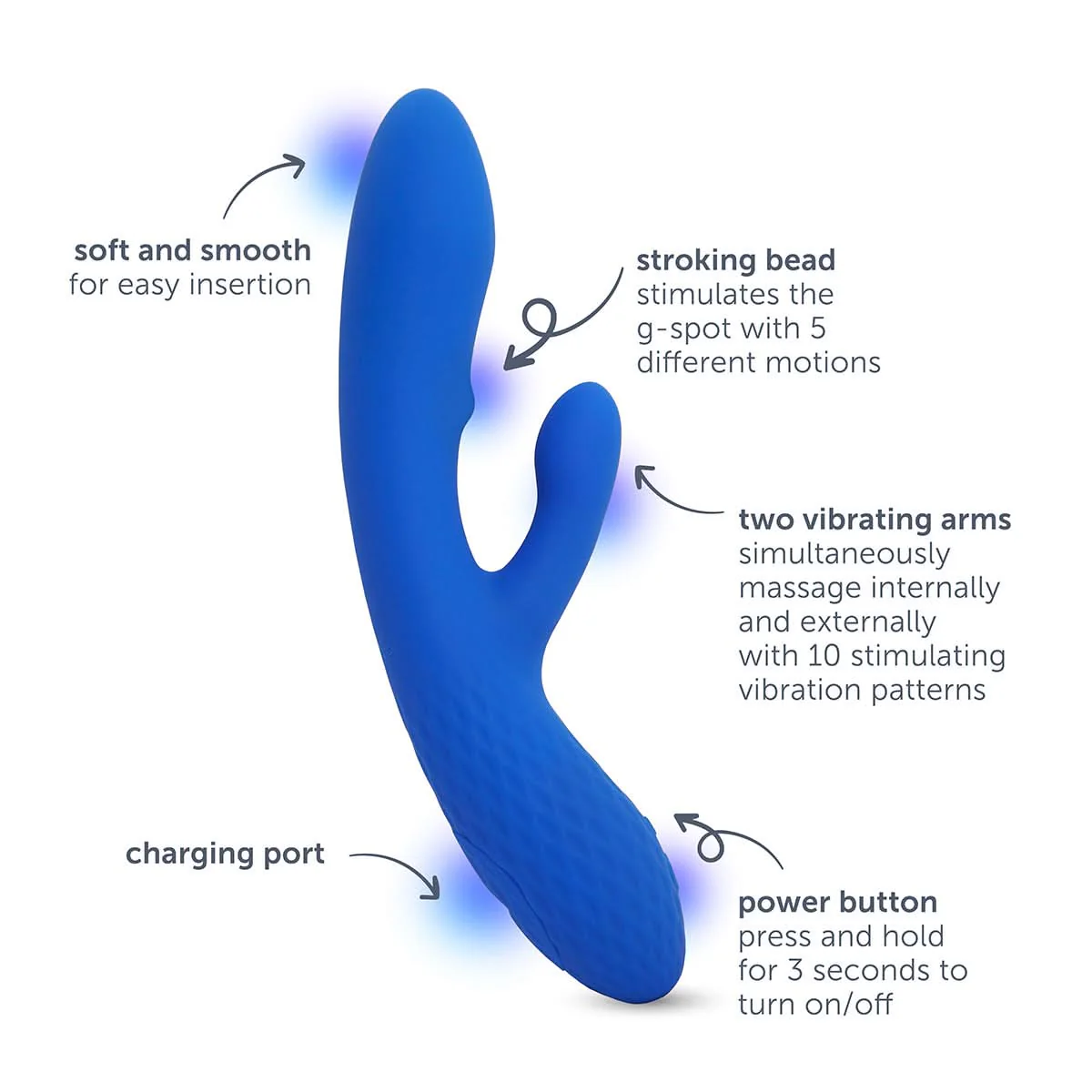 plusOne® luxe dual massager - Image 5