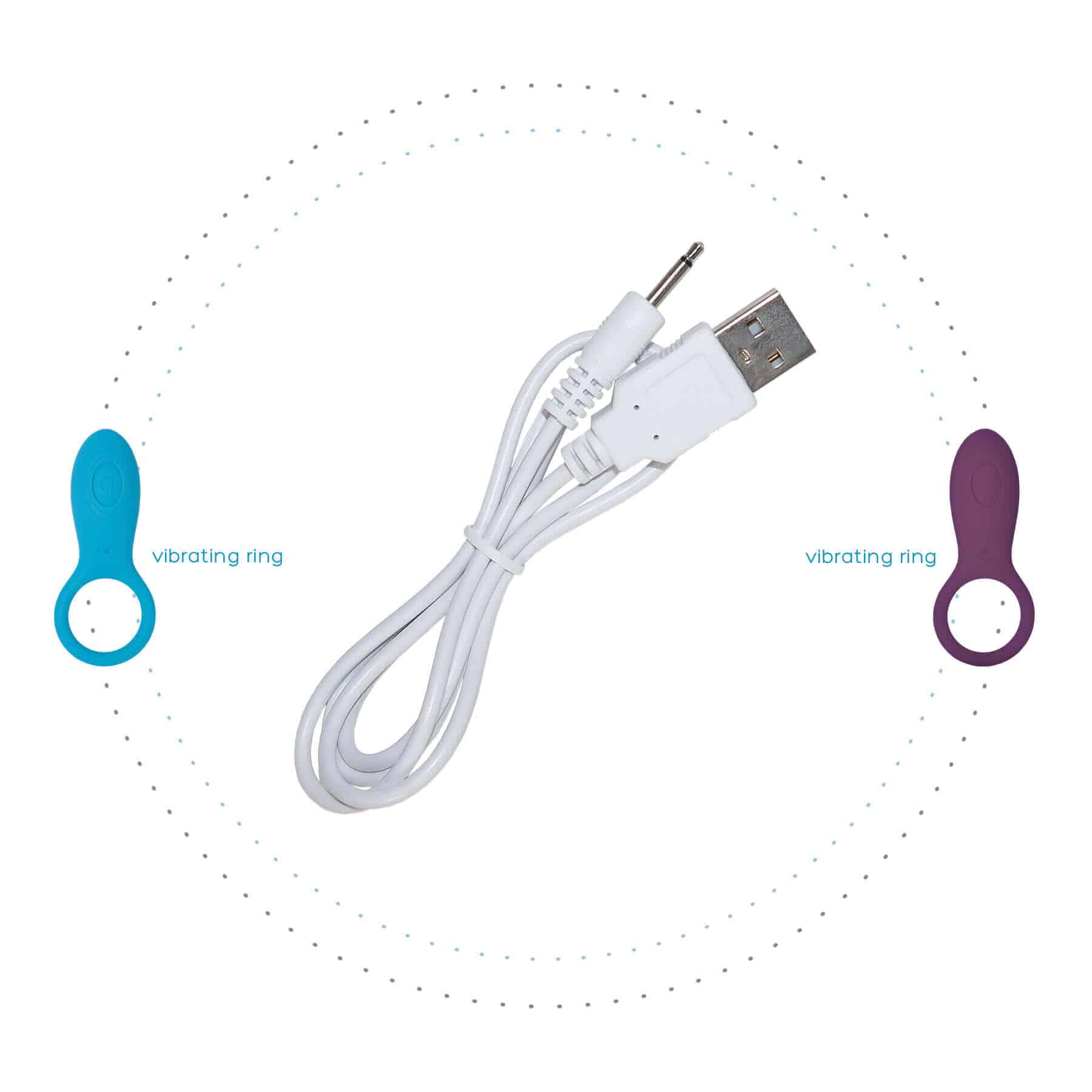 plusOne® ring pin charging cable (2 pack) - Image 3